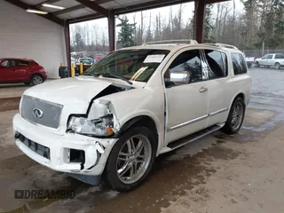 2007 Infiniti QX56 with VIN 5N3AA08C27N806504, listed as a IAAI auction lot 41484226 with 202,943 mi miles. Bid and sale history available at carsss.com. Image 17.