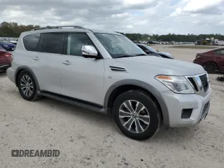 2020 Nissan Armada SL with VIN JN8AY2ND8L9108584, listed as a Copart auction lot 73373393 with 81,045 mi miles. Bid and sale history available at carsss.com. Image 4.