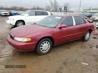 2005 Buick Century Custom with VIN 2G4WS52J051150642, listed as a Copart auction lot 48381785 with 0 mi miles and Salvage Title. Bid and sale history available at carsss.com. Image 1.