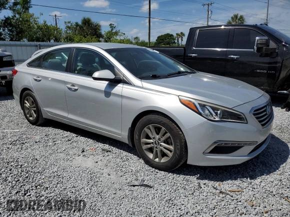 2015 Hyundai Sonata 2.4L SE with VIN 5NPE24AF5FH185412, listed as a Copart auction lot 53329505 with 90,018 mi miles and Salvage Title. Bid and sale history available at carsss.com. Image 4.