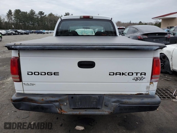 2003 Dodge Dakota Sport with VIN 1D7HL38X23S325843, listed as a Copart auction lot 47229595 with 248,467 mi miles and Salvage Title. Bid and sale history available at carsss.com. Image 6.