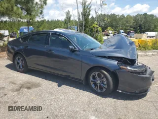 2023 Honda Accord EX-L z VIN 1HGCY2F64PA000991, wystawiony jako Copart lot #57084005 z przebiegiem Nie podano mil oraz Szkody całkowita. Historia ofert i sprzedaży dostępna na DreamBid. Obrazek 4.