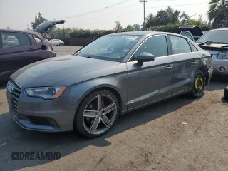 2015 Audi A3 2.0T Premium Plus with VIN WAUEFGFF4F1066950, listed as a Copart auction lot 66340553 with 107,523 mi miles. Bid and sale history available at carsss.com. Image 1.