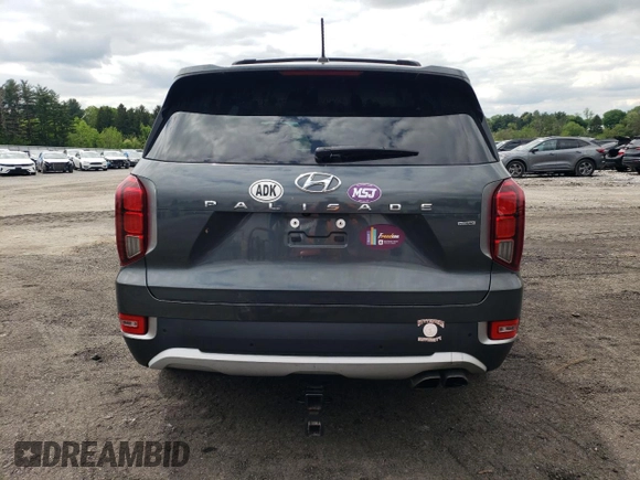 2021 Hyundai Palisade SEL z VIN KM8R3DHEXMU202831, wystawiony jako Copart lot #55502185 z przebiegiem 65 071 mil mil oraz Szkoda całkowita • Salvage title. Historia ofert i sprzedaży dostępna na DreamBid. Obrazek 6.