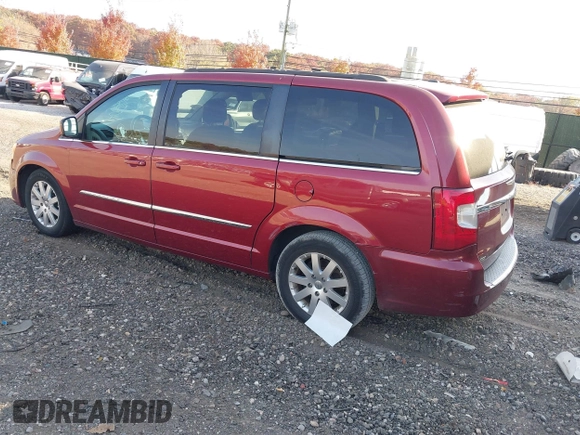 2015 Chrysler Town & Country Touring with VIN 2C4RC1BG8FR587965, listed as a IAAI auction lot 40741458 with 138,384 mi miles and . Bid and sale history available at carsss.com. Image 3.