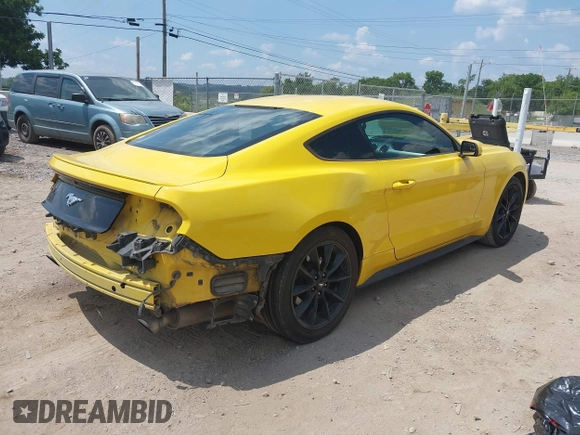 2015 Ford Mustang EcoBoost z VIN 1FA6P8TH1F5431521, wystawiony jako IAAI lot #42799574 z przebiegiem 147 337 mil mil oraz . Historia ofert i sprzedaży dostępna na DreamBid. Obrazek 4.
