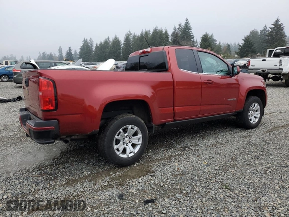 2016 Chevrolet Colorado 2WD LT with VIN 1GCHSCE35G1200880, listed as a Copart auction lot 83598604 with 54,266 mi miles and Salvage Title. Bid and sale history available at carsss.com. Image 3.