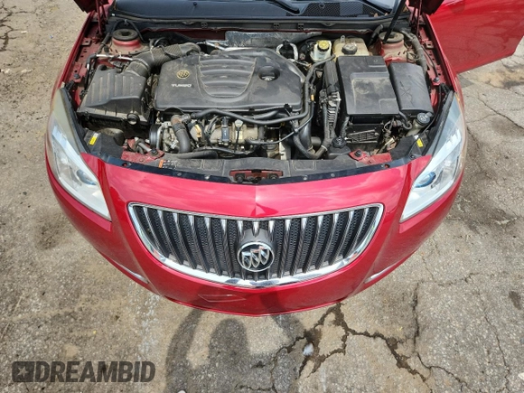 2013 Buick Regal Turbo Premium 2 with VIN 2G4GT5GVXD9153206, listed as a Copart auction lot 60749705 with 169,223 mi miles and Salvage title. Bid and sale history available at DreamBid. Image 11.