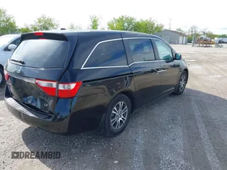 2013 Honda Odyssey EX-L с VIN 5FNRL5H62DB059725, выставлен на аукционе IAAI как лот 42326858 с пробегом 152 251 миль миль и . История ставок и продаж доступна на DreamBid. Изображение 4.