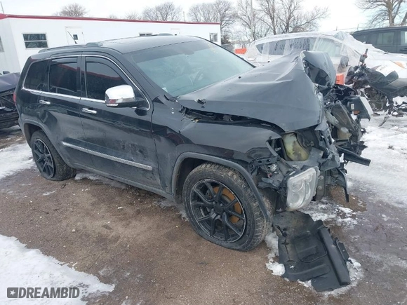 2012 Jeep Grand Cherokee Limited with VIN 1C4RJFBGXCC179054, listed as a IAAI auction lot 41729596 with 207,257 mi miles. Bid and sale history available at carsss.com. Image 1.