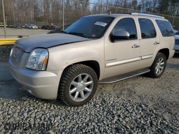 2008 GMC Yukon Denali z VIN 1GKFK63828J227662, wystawiony jako Copart lot #49750375 z przebiegiem 21 720 mil mil oraz Szkody całkowita. Historia ofert i sprzedaży dostępna na DreamBid. Obrazek 1.