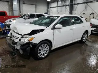 2013 Toyota Corolla L with VIN 2T1BU4EE2DC966404, listed as a Copart auction lot 49844765 with 127,638 mi miles and Salvage Title. Bid and sale history available at carsss.com. Image 1.