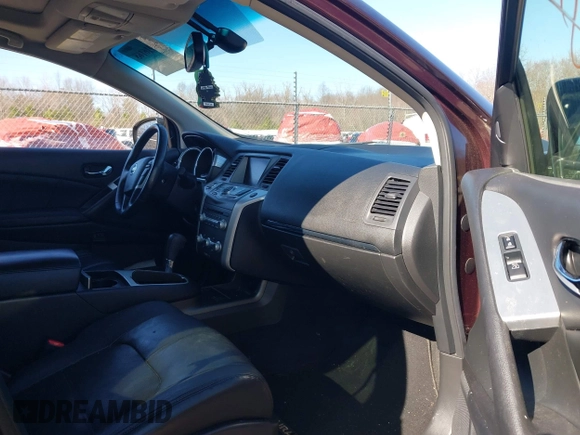 2013 Nissan Murano SV with VIN JN8AZ1MW4DW310576, listed as a IAAI auction lot 41916168 with 192,062 mi miles. Bid and sale history available at carsss.com. Image 5.