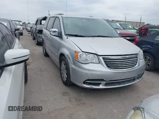 2011 Chrysler Town & Country Touring-L with VIN 2A4RR8DGXBR703949, listed as a IAAI auction lot 42034878 with 155,404 mi miles. Bid and sale history available at carsss.com. Image 1.