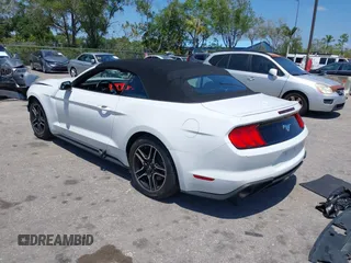2018 Ford Mustang EcoBoost Premium with VIN 1FATP8UHXJ5138839, listed as a IAAI auction lot 42139484 with 83,449 mi miles and . Bid and sale history available at DreamBid. Image 3.