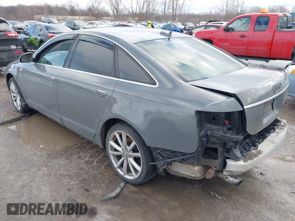 2006 Audi A6 with VIN WAUDG74F76N031534, listed as a IAAI auction lot 41579346 with 204,847 mi miles. Bid and sale history available at carsss.com. Image 3.