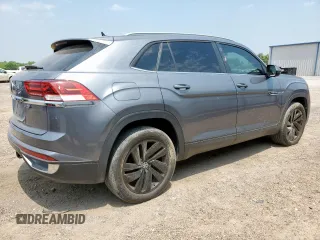 2022 Volkswagen Atlas SE with VIN 1V2JE2CA3NC205175, listed as a Copart auction lot 57333305 with 45,161 mi miles and Salvage title. Bid and sale history available at DreamBid. Image 3.