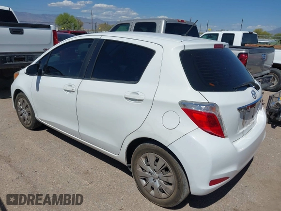 2013 Toyota Yaris L with VIN JTDKTUD36DD549289, listed as a IAAI auction lot 42132550 with 241,029 mi miles and . Bid and sale history available at DreamBid. Image 3.