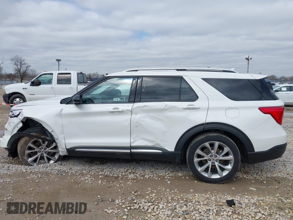 2021 Ford Explorer Platinum with VIN 1FM5K8HC6MGA92897, listed as a IAAI auction lot 41924566 with 27,456 mi miles and . Bid and sale history available at carsss.com. Image 14.