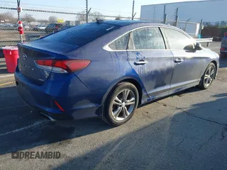 2018 Hyundai Sonata SEL with VIN 5NPE34AF1JH717857, listed as a IAAI auction lot 41210948 with 98,174 mi miles and . Bid and sale history available at DreamBid. Image 4.