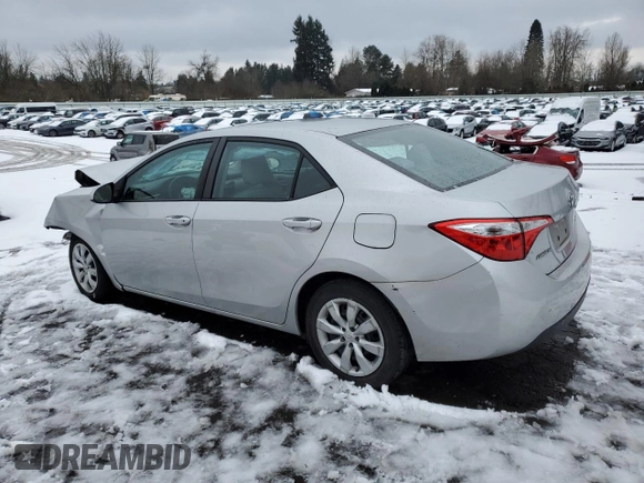 2016 Toyota Corolla L with VIN 2T1BURHE1GC652496, listed as a Copart auction lot 45152435 with Not Provided miles and Salvage Title. Bid and sale history available at DreamBid. Image 2.