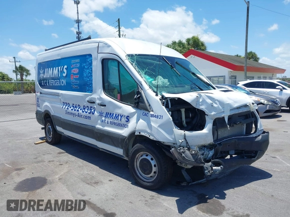 2023 Ford Transit Cargo with VIN 1FTBR1C82PKA26720, listed as a IAAI auction lot 39437379 with Not provided miles and . Bid and sale history available at DreamBid. Image 1.