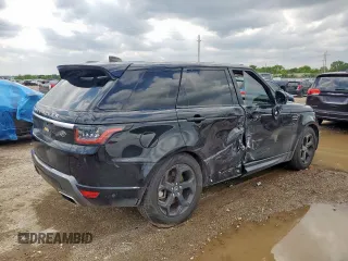 2019 Land Rover Range Rover Sport HSE with VIN SALWR2RV2KA847960, listed as a Copart auction lot 60087215 with 51,424 mi miles and Salvage title. Bid and sale history available at DreamBid. Image 3.