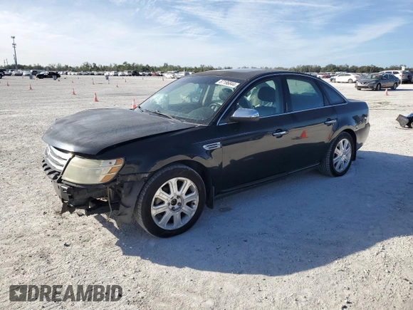 2008 Ford Taurus Limited with VIN 1FAHP25W28G107678, listed as a Copart auction lot 87196844 with 212,080 mi miles and Salvage Title. Bid and sale history available at carsss.com. Image 1.