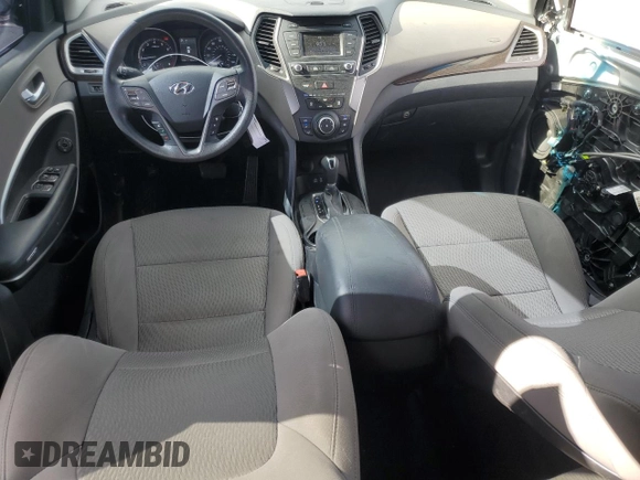 2017 Hyundai Santa Fe 2.4L z VIN 5XYZT3LB2HG392689, wystawiony jako Copart lot #59354795 z przebiegiem 54 525 mil mil oraz Szkoda całkowita • Salvage title. Historia ofert i sprzedaży dostępna na DreamBid. Obrazek 8.