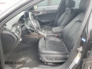 2013 Audi A6 Premium Plus with VIN WAUGFAFC6DN120024, listed as a Copart auction lot 57146605 with 140,767 mi miles and Salvage title. Bid and sale history available at DreamBid. Image 7.