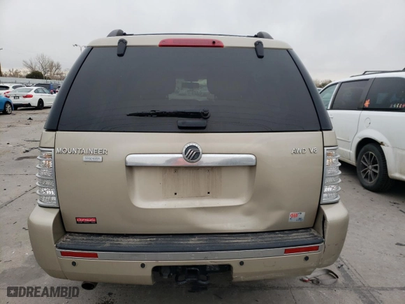 2006 Mercury Mountaineer Premier with VIN 4M2EU48836UJ08328, listed as a Copart auction lot 44216585 with 71,179 mi miles and Salvage Title. Bid and sale history available at carsss.com. Image 6.