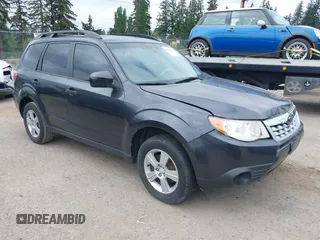 2012 Subaru Forester X with VIN JF2SHABC7CH404340, listed as a IAAI auction lot 42256177 with 163,828 mi miles and . Bid and sale history available at DreamBid. Image 1.