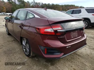 2018 Honda Clarity with VIN JHMZC5F15JC004636, listed as a Copart auction lot 66357322 with 66,930 mi miles. Bid and sale history available at carsss.com. Image 3.