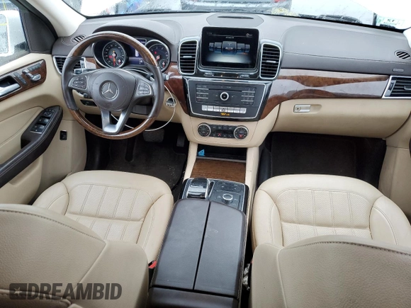 2019 Mercedes-Benz GLS 450 with VIN 4JGDF6EE6KB219247, listed as a Copart auction lot 45966534 with 59,464 mi miles and . Bid and sale history available at DreamBid. Image 8.