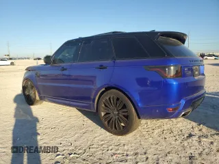 2019 Land Rover Range Rover Sport Dynamic with VIN SALWR2RE2KA818930, listed as a Copart auction lot 43557155 with 0 mi miles and Salvage Title. Bid and sale history available at carsss.com. Image 2.