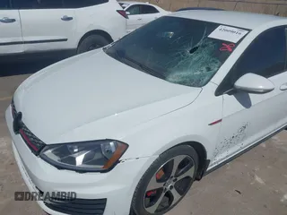 2017 Volkswagen Golf GTI S with VIN 3VW5T7AU2HM035393, listed as a IAAI auction lot 42009016 with 80,669 mi miles. Bid and sale history available at carsss.com. Image 6.