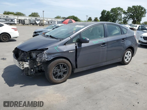 2012 Toyota Prius One with VIN JTDKN3DU6C5386312, listed as a Copart auction lot 53995805 with 113,706 mi miles and Salvage Title. Bid and sale history available at carsss.com. Image 1.