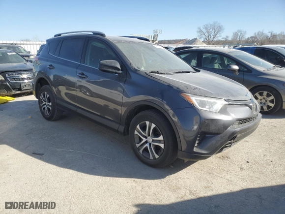 2017 Toyota RAV4 LE with VIN JTMZFREVXHJ140464, listed as a Copart auction lot 48254115 with 183,575 mi miles and Salvage Title. Bid and sale history available at carsss.com. Image 4.