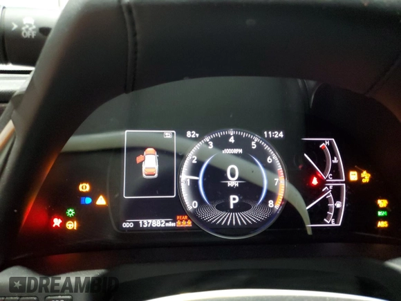 2019 Lexus ES 350 with VIN 58ABZ1B13KU015148, listed as a Copart auction lot 63555005 with 137,882 mi miles and Non repairable. Bid and sale history available at DreamBid. Image 9.