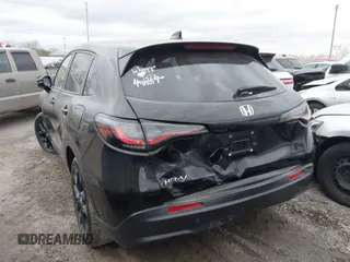 2024 Honda HR-V Sport with VIN 3CZRZ2H55RM742570, listed as a IAAI auction lot 41984710 with 25,515 mi miles and . Bid and sale history available at DreamBid. Image 6.