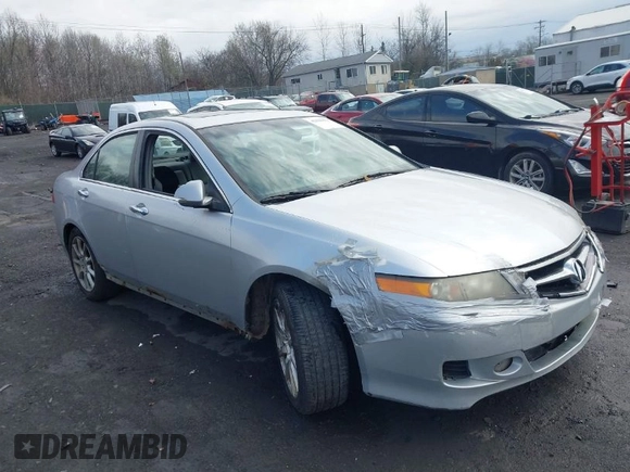 2006 Acura TSX with VIN JH4CL96836C027317, listed as a IAAI auction lot 42020478 with 1 mi miles. Bid and sale history available at carsss.com. Image 1.