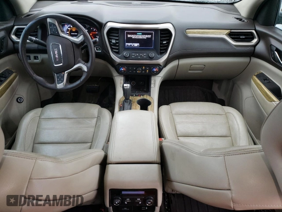 2018 GMC Acadia Denali with VIN 1GKKNXLS5JZ142670, listed as a Copart auction lot 45827935 with 87,660 mi miles and Salvage title. Bid and sale history available at DreamBid. Image 8.