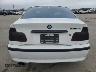 2003 BMW 3 Series 325xi with VIN WBAEU33413PM53580, listed as a Copart auction lot 51225355 with 193,302 mi miles and Salvage Title. Bid and sale history available at carsss.com. Image 6.