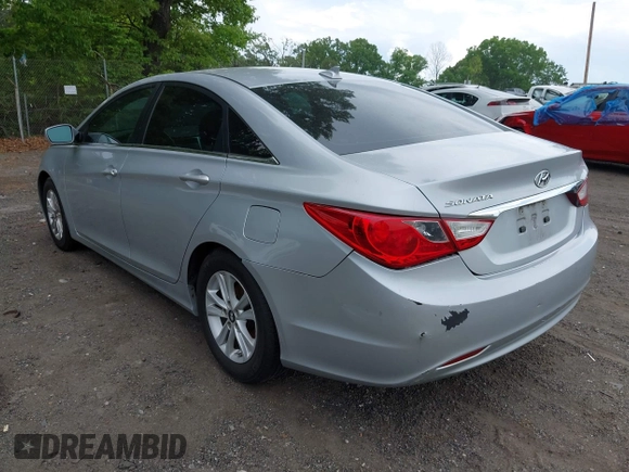 2013 Hyundai Sonata GLS with VIN 5NPEB4AC3DH672515, listed as a IAAI auction lot 42117112 with 280,750 mi miles and . Bid and sale history available at carsss.com. Image 3.