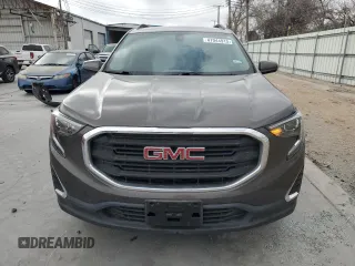 2019 GMC Terrain SLE with VIN 3GKALMEV3KL169575, listed as a Copart auction lot 47044915 with 27,215 mi miles and Salvage Title. Bid and sale history available at carsss.com. Image 5.