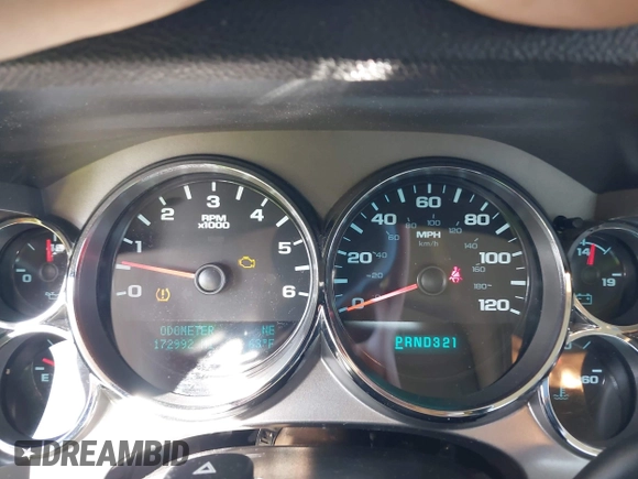 2012 Chevrolet Silverado 1500 LT with VIN 1GCNCSEA5CZ269525, listed as a IAAI auction lot 41998739 with 172,992 mi miles. Bid and sale history available at carsss.com. Image 7.