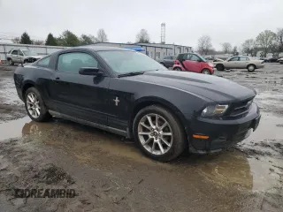 2010 Ford Mustang V6 with VIN 1ZVBP8AN3A5112855, listed as a Copart auction lot 49824275 with 161,778 mi miles and Salvage Title. Bid and sale history available at DreamBid. Image 4.