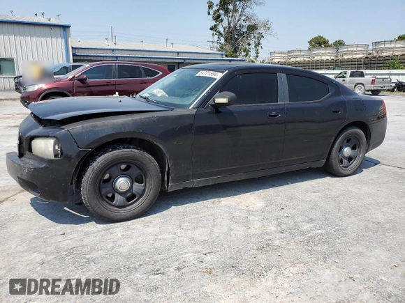 2009 Dodge Charger Police with VIN 2B3KA43T49H536981, listed as a Copart auction lot 54721694 with 160,508 mi miles and Salvage Title. Bid and sale history available at carsss.com. Image 1.