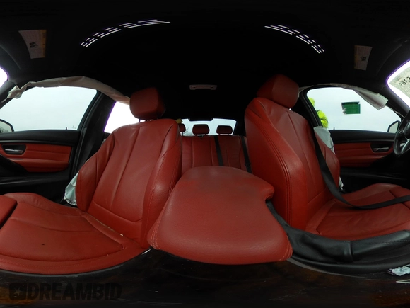 2013 BMW 3 Series 335i with VIN WBA3A9C50DF477209, listed as a IAAI auction lot 41595369 with 99,241 mi miles. Bid and sale history available at carsss.com. Image 17.