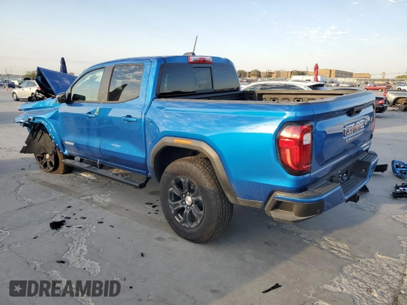 2024 GMC Canyon 2WD Elevation with VIN 1GTP5BEK4R1130716, listed as a Copart auction lot 74582874 with 1,077 mi miles and Salvage Title. Bid and sale history available at carsss.com. Image 2.